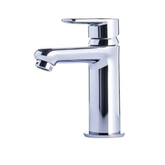 Modern chrome faucet with sleek design