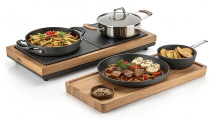 meat with vegetables