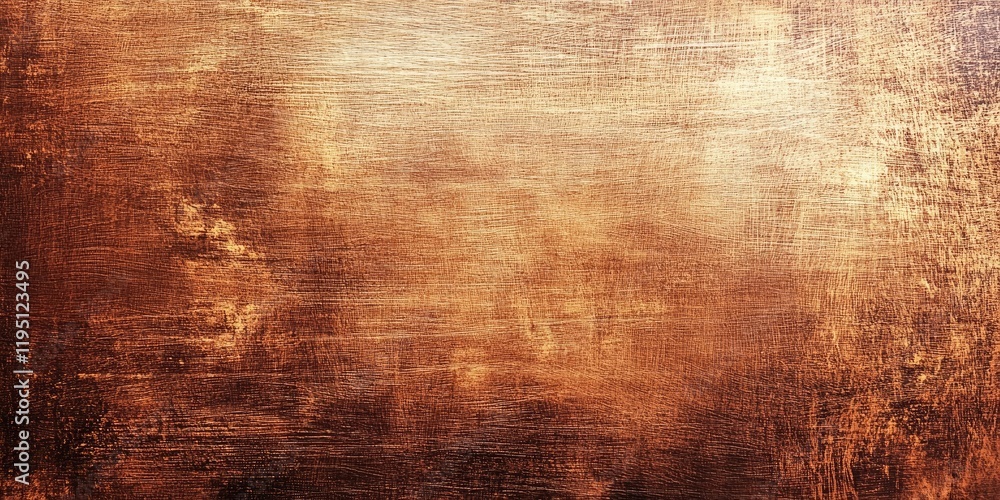 Poster copper backdrop with scratched texture showcasing rich bronze hues vertical orientation ample space 