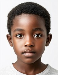 ID Photo for Passport : African young boy 2
