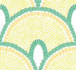 Seamless vector hand-drawn pattern. It can be used for wallpaper, pattern fills, web page backgrounds, and surface textures.