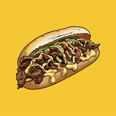 Cheesesteak Sandwich

