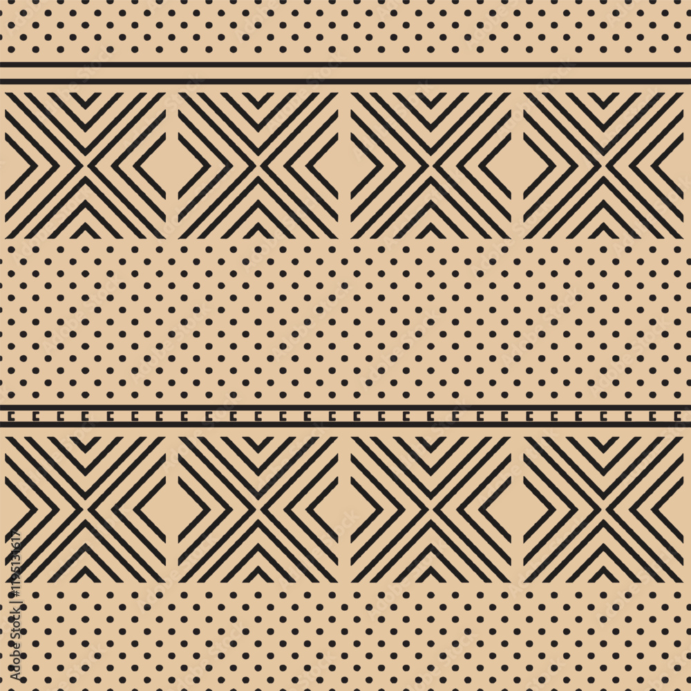 Poster set of seamless patterns