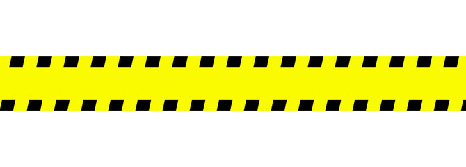 Absperrband Banner schwarz gelb zum Absperren