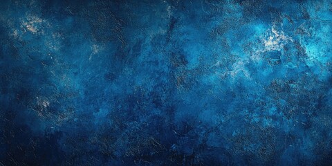 Deep blue textured backdrop with subtle lighter shades and hints of silver highlights creating a rich, abstract surface ideal for backgrounds