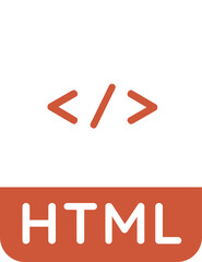 file extension html