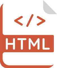 file extension html