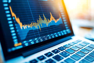 Analyzing financial trends with textbooks on data visualization home office digital screens informative content professional environment