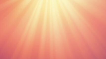 Obraz premium Rayos de sol sobre un fondo rosa con degradado