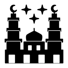 islamic icons for ramadan or eid