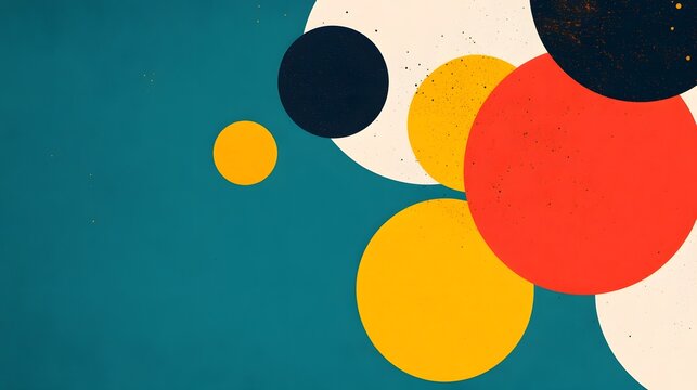 Vibrant Overlapping Circles Representing Trust-Building Elements