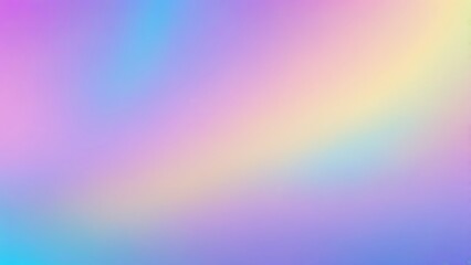 A blurry grainy gradient of blues, purples, and yellows a modern, artistic abstract background
