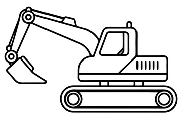 Construction Equipment Sketch