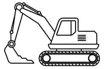Construction Equipment Sketch