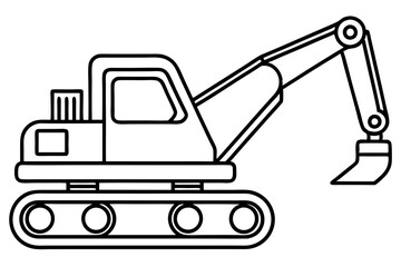Construction Equipment Sketch