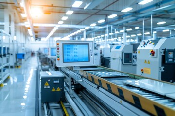 machinery in a semiconductor fabrication