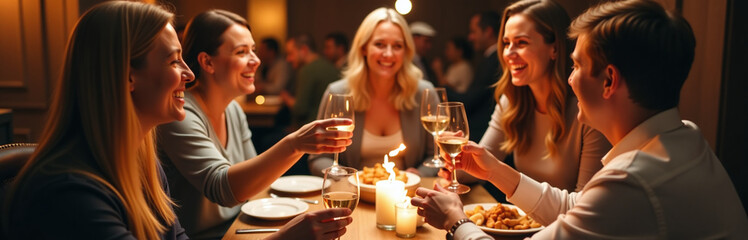 Festive Gathering Honoring A Special Occasion With Food Drink Music And Merriment Among Friends And Family Gathered Together. 00001