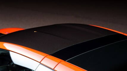 Carbon fiber roof