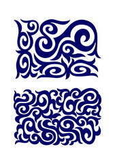 abstract background with ornament