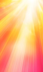 Obraz premium A glowing tropical gradient of blazing orange, pastel pink, and sunny yellow radiating vibrant warmth.