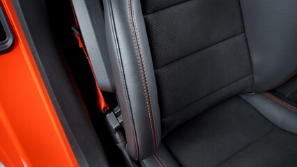 Passenger seat side bolster