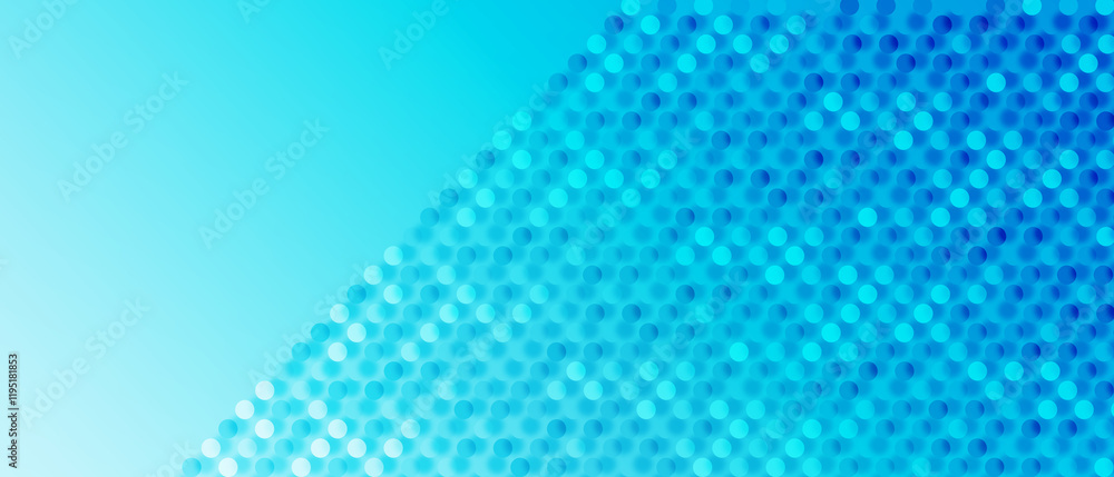Poster abstract geometric pattern banner layout mock up