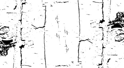 Rough black and white texture vector. Distressed overlay texture. Black isolated on white background. EPS10