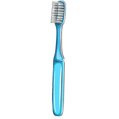 Refresh Your Smile with This Vibrant Blue Toothbrush