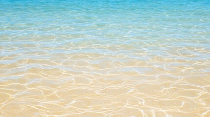 Clear Beach Water and Sand