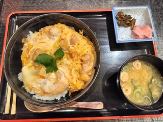 Japanese food tonkatsu and miso soup 
