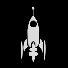 space exploration 3D icons, Spacecraft equipment