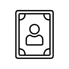 player mat icon, player mat line art - simple line art of player mat, perfect for player mat logos and icons and themed design 