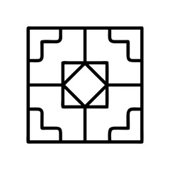 tile based game e g carcassonne icon