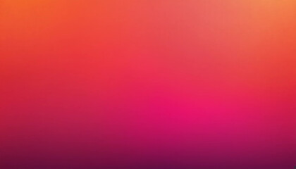 Grainy gradient background, vibrant red orange magenta pink noise texture retro banner poster design