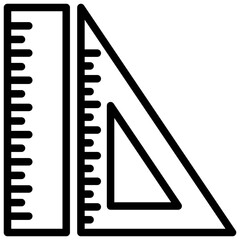 Ruler Outline icon
