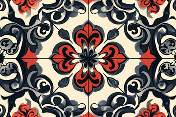 Beautiful geometric pattern in vector format, featuring clean lines, symmetrical shapes, and harmonious colors, ideal for modern designs, backgrounds, and creative projects.