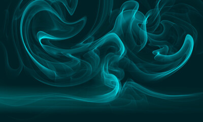The background image inspired by smoke creates shadows with overlapping light and smoke.