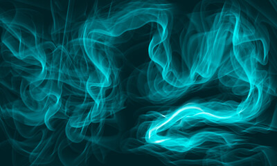 The background image inspired by smoke creates shadows with overlapping light and smoke.
