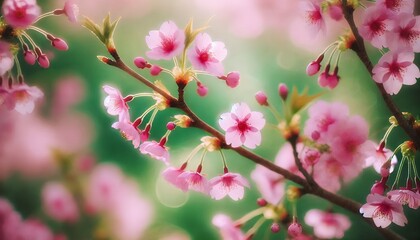 Obraz premium pink blossom in spring