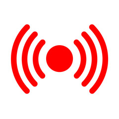 Live icon on transparent background