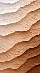 Abstract Brown Wave Background Illustration