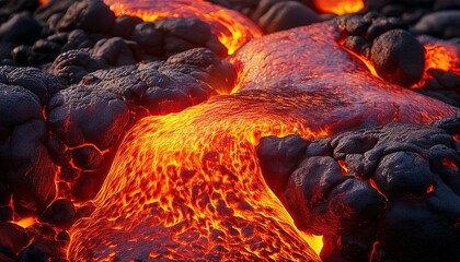 迫りくる灼熱の溶岩/マグマ２