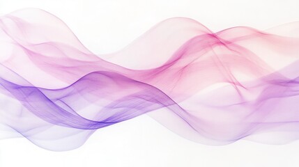 Fototapeta premium Abstract design featuring soft pastel pink and lavender pencil strokes blending in translucent layers
