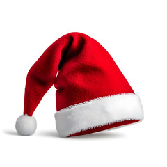 Red Santa Hat isolated on white background