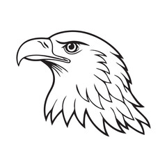  Eagle line art