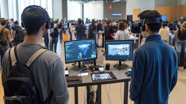 Exciting spring innovation fair showcases drone flights, virtual reality experiences, and engaging interactive displays for all ages