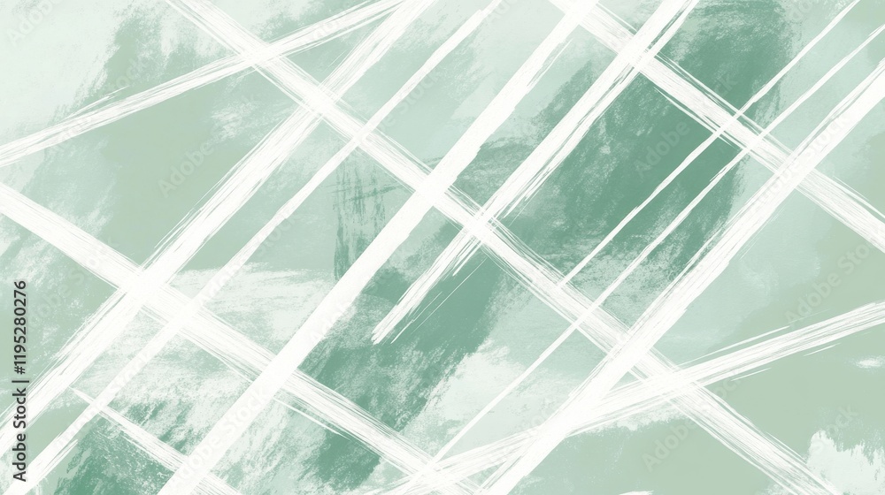 Poster soft muted mint pencil strokes create a calming background for artistic projects and designs