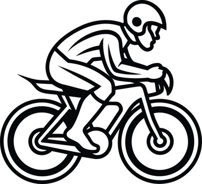recommend clip art: Cyclist riding bicycle line art vector illustration, Cyclist riding bicycle silhouette vector art, Cyclist riding bicycle vector
