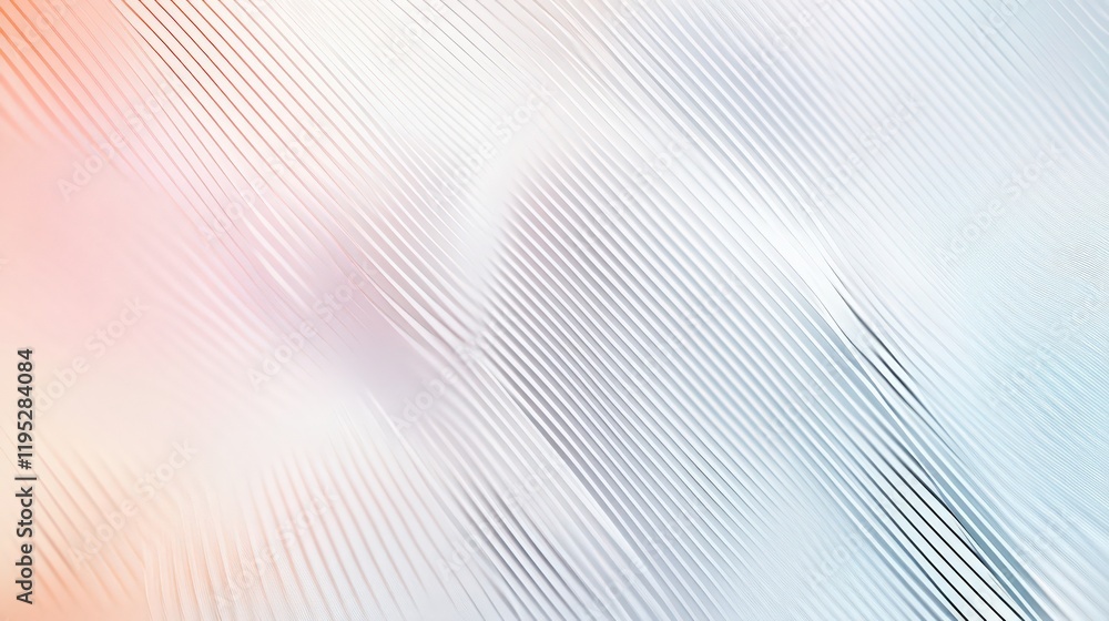 Aufkleber abstract diagonal lines with a pastel color gradient in the background image