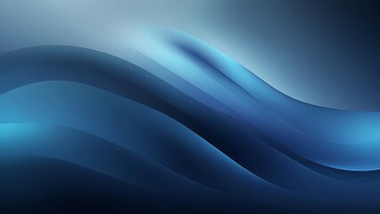 Fototapeta premium Abstract background with gradient waves in shades of blue, orange, and white